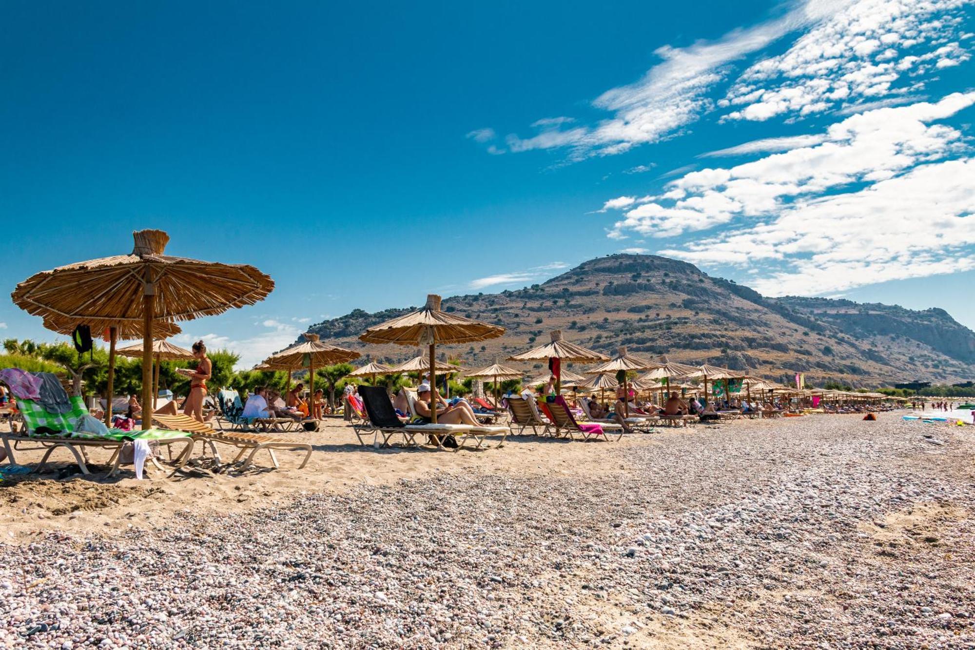 Sun Beach Lindos Lardos Esterno foto